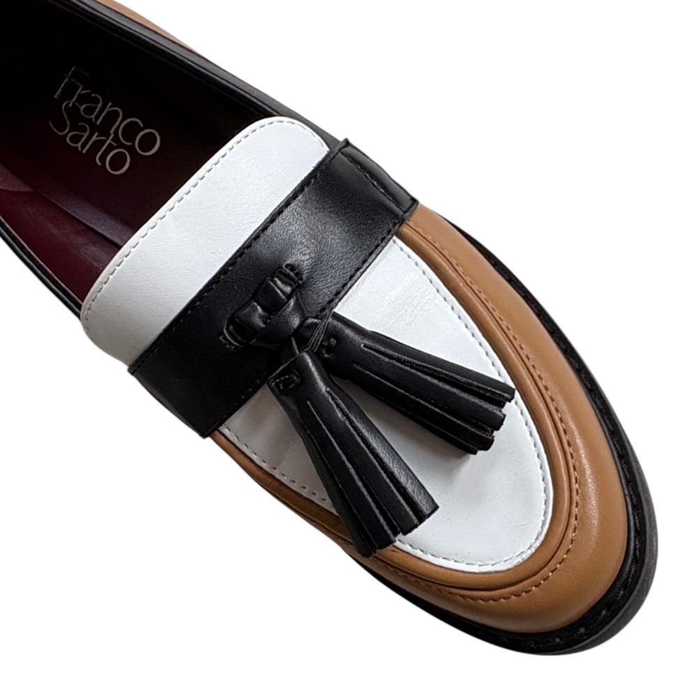 EUC Franco Sarto Carolynn Tassel Lug Sole
Loafers Size 6.5 - Picture 3 of 8